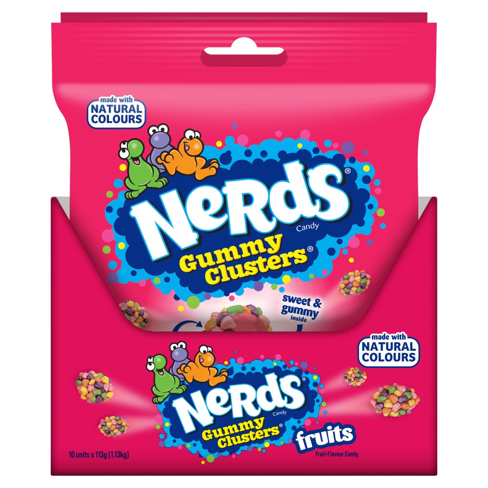 Nerds Gummy Clusters 10x113g