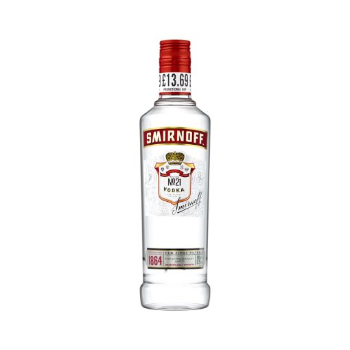 Smirnoff Vodka 6 x 50cl PM £13.69