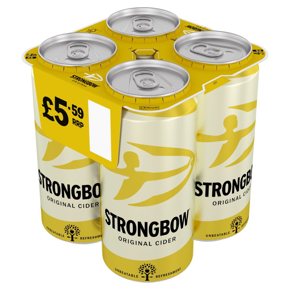 Strongbow Cider 6 x 4 x 440ml PM £5.99