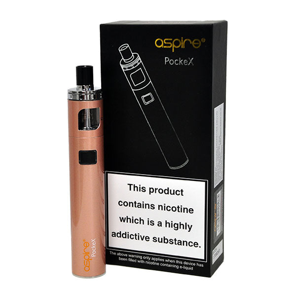 Aspire Pockex All In One Vape Kit (TPD Compliant) - Rose Gold