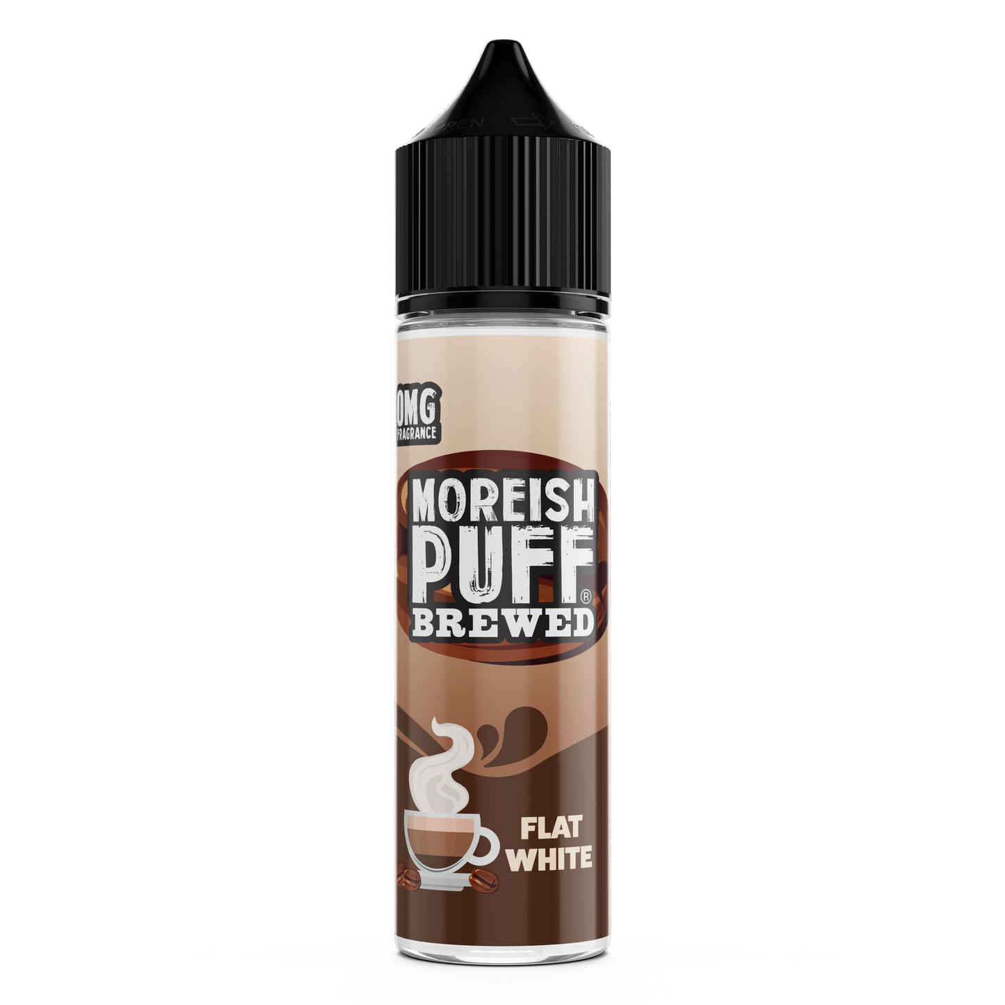 Moreish Puff Brewed Flat White 0mg 50ml Shortfill E-Liquid