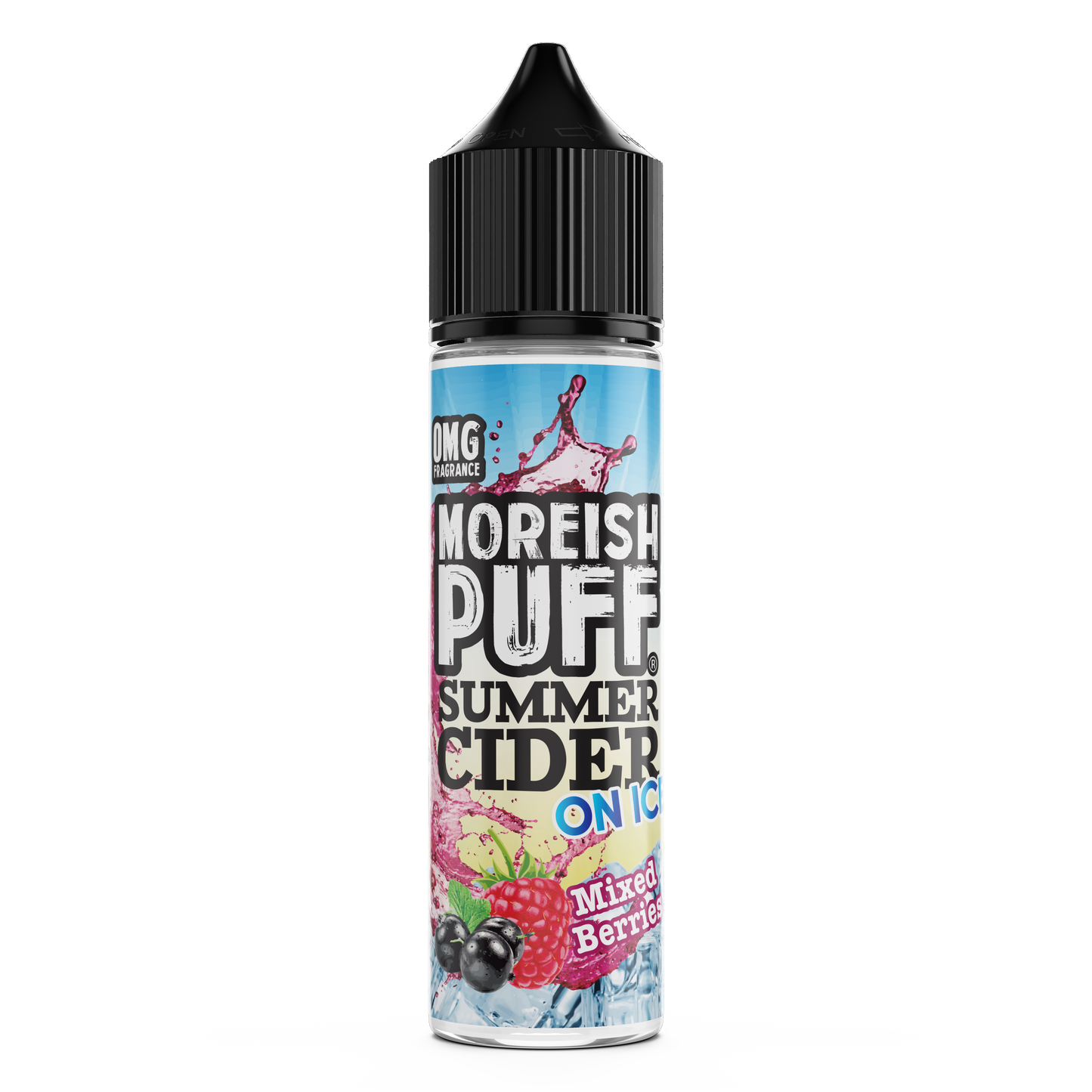 Moreish Puff Summer Cider On Ice: Mixed Berries 0mg 50ml Shortfill E-Liquid