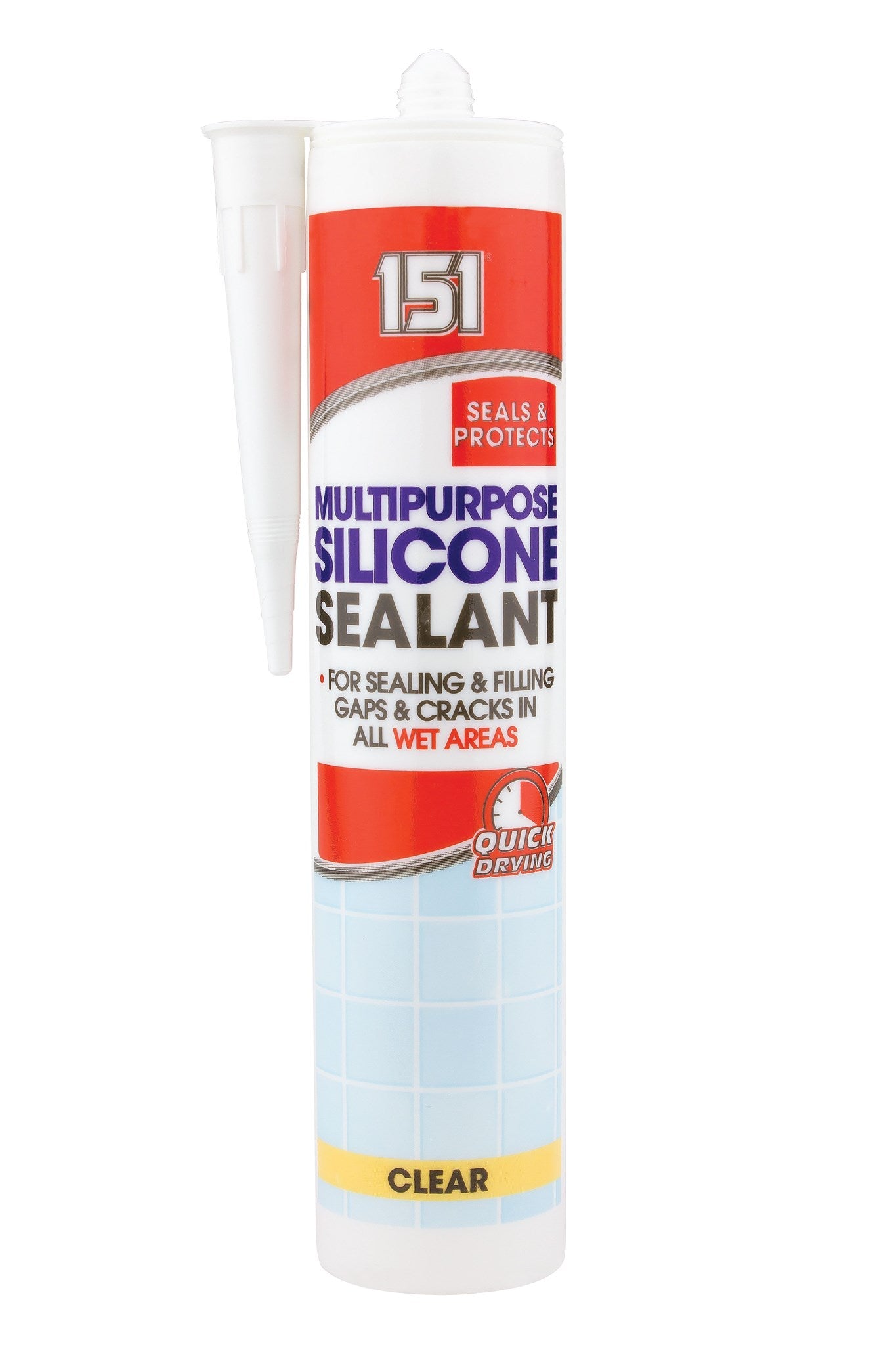 151 M-Purp Clear Silicone Sealant (Cart) 280ml