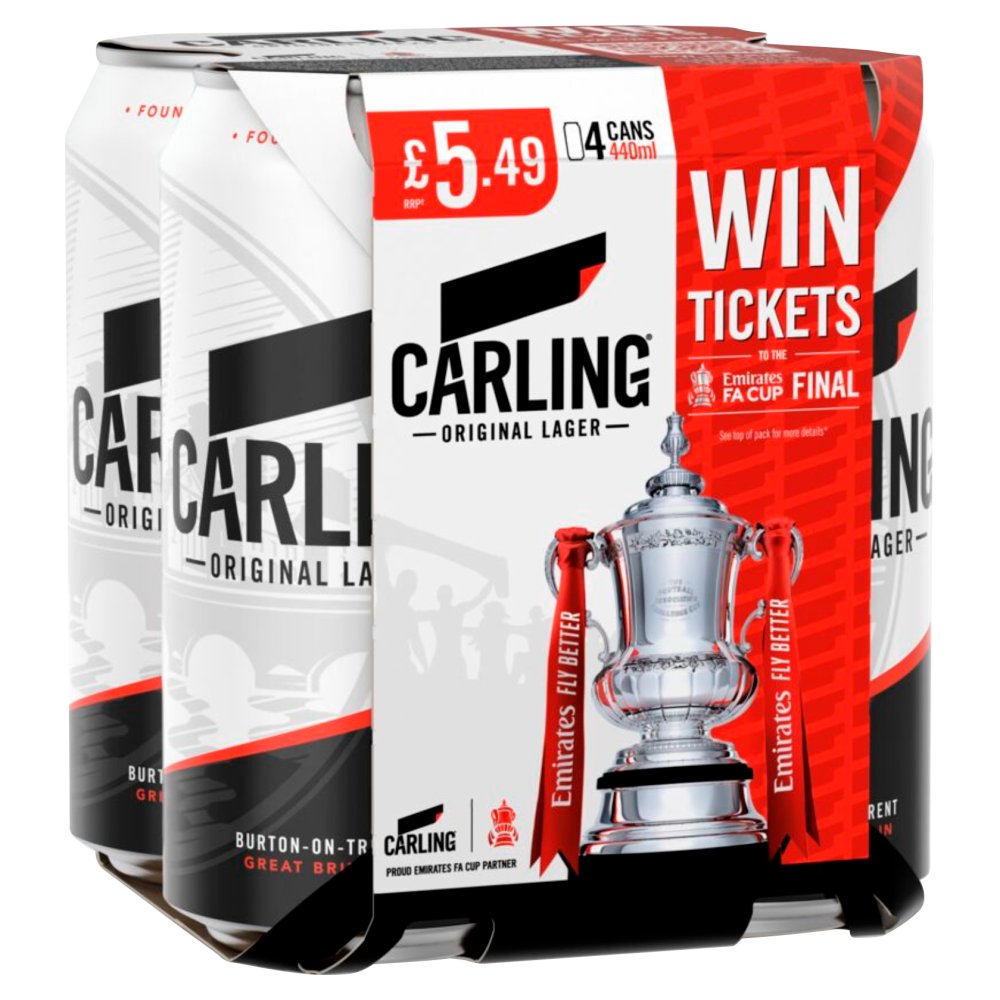 Carling 6 x 4 x 440ml