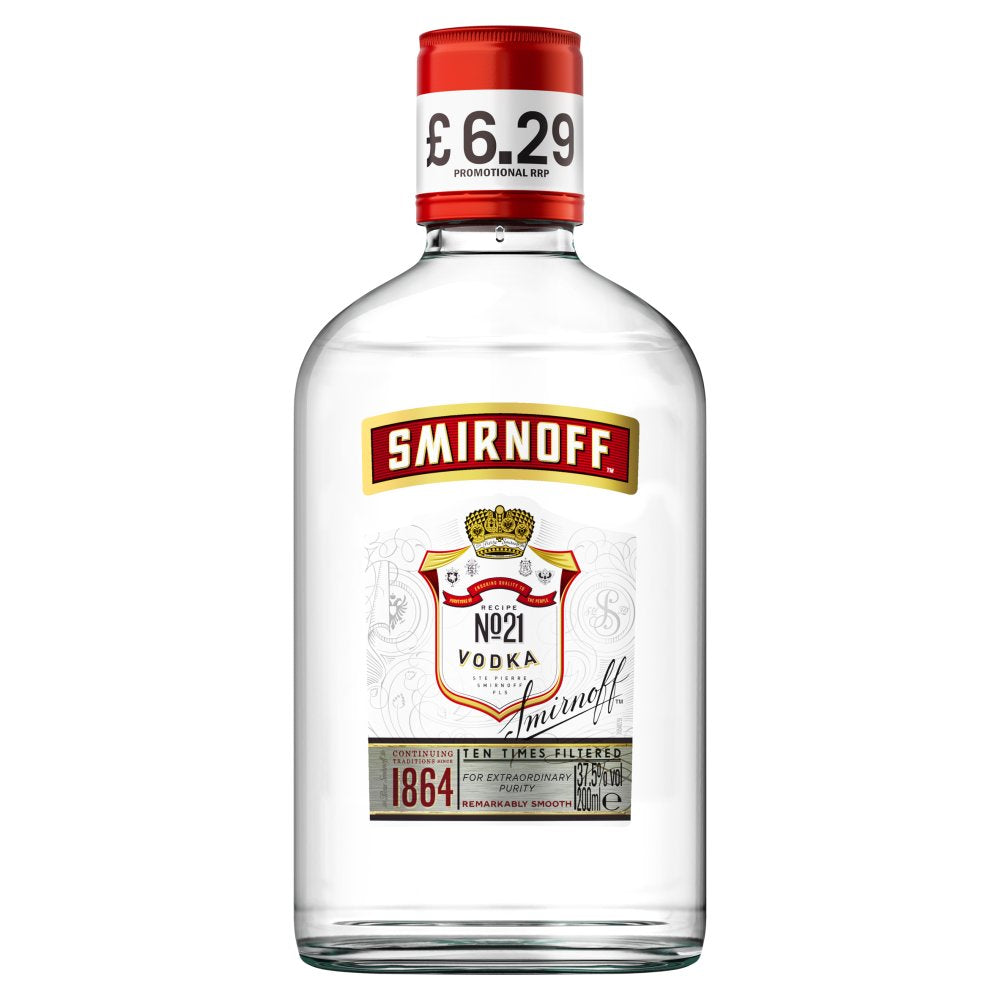 Smirnoff Vodka 1 x 20cl PM £6.29