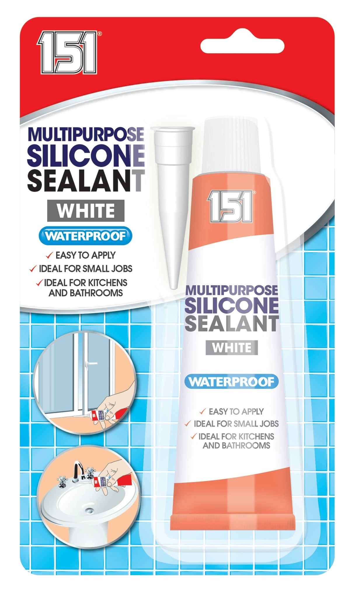 151 White Silicone Tube 70g