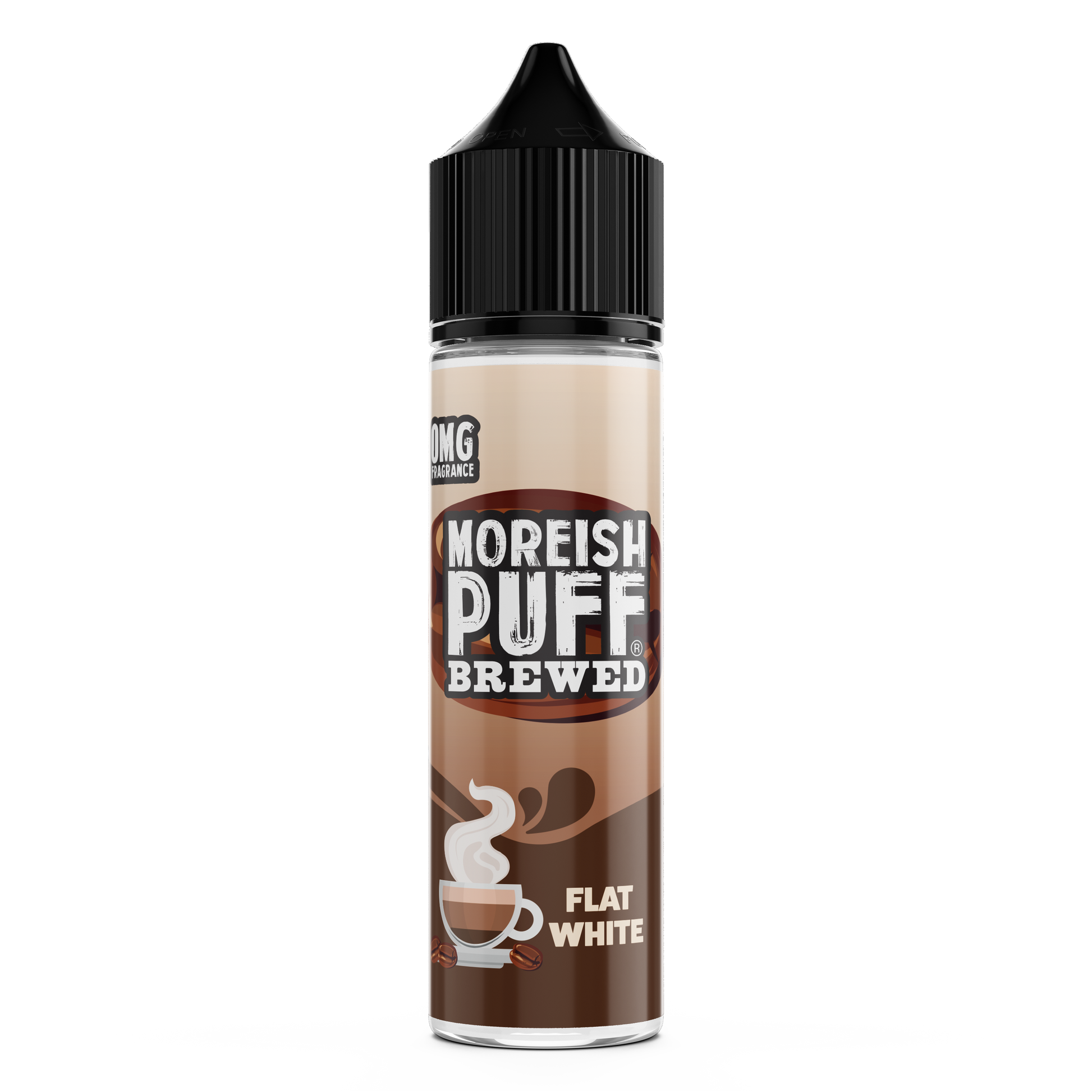 Moreish Puff Brewed Flat White 0mg 50ml Shortfill E-Liquid