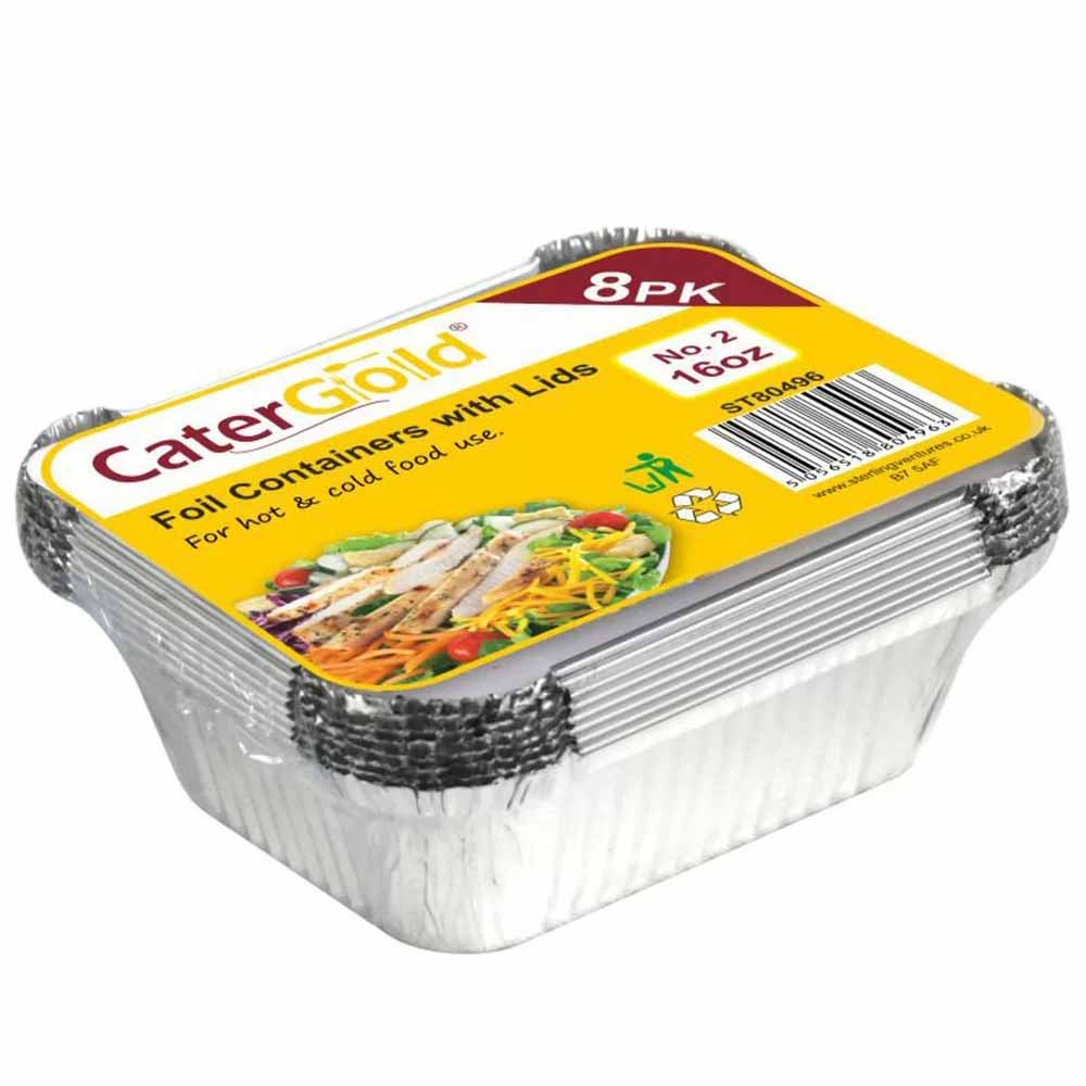 Foil Container No 2 8pk