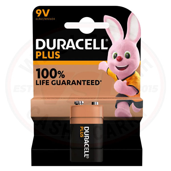 Duracell Plus 9V 10 Pack