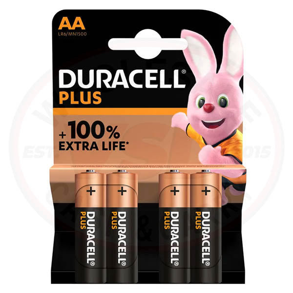 Duracell Plus AA 10 x 4 Pack