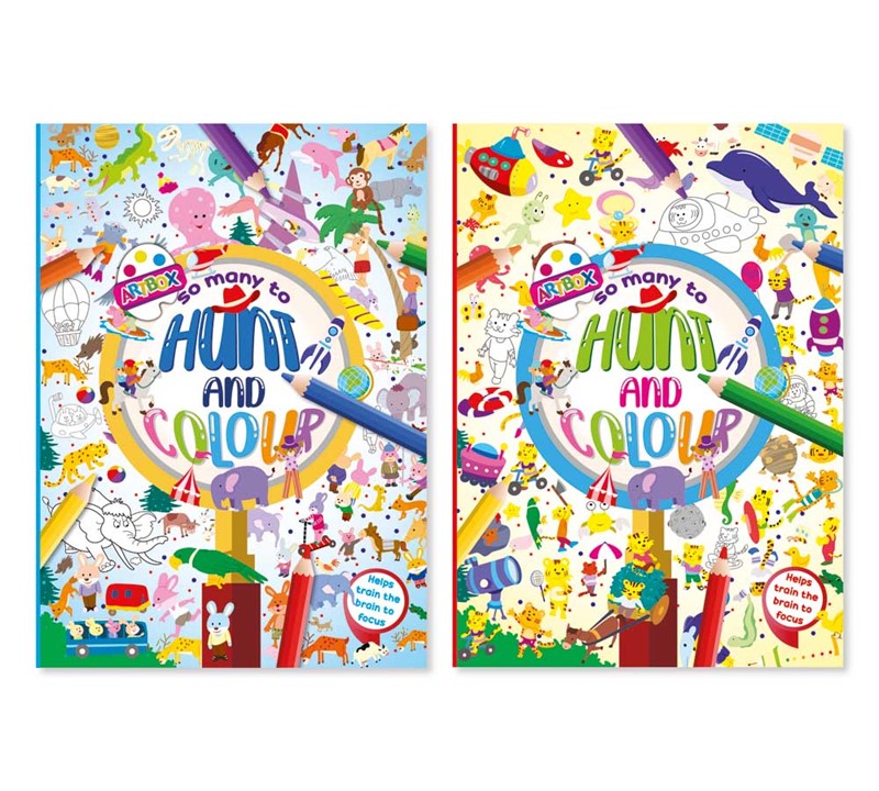 Find & Seek Colouring Book