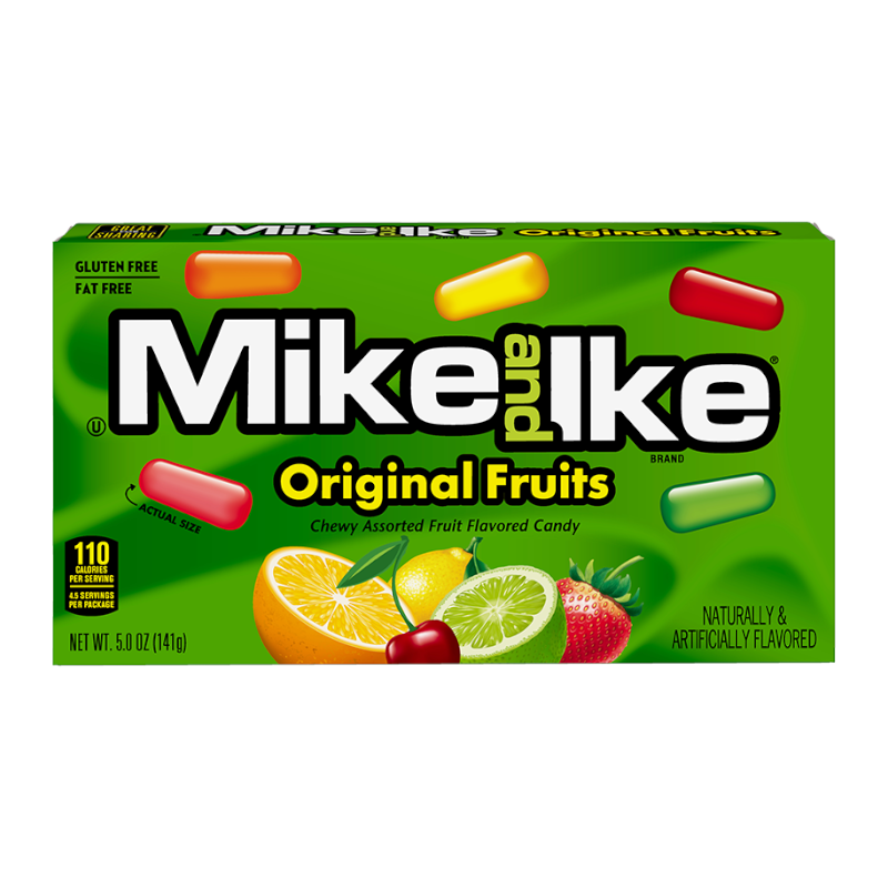 Mike & Ike - Original Fruits Theatre Box 5oz (141g)