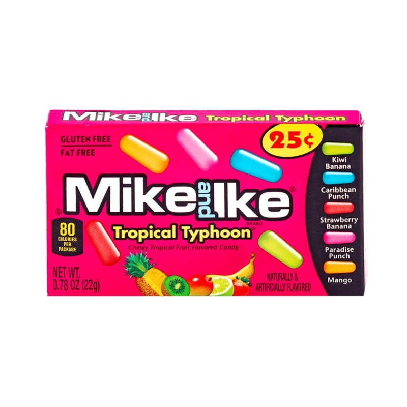 Mike and Ike Candy Tropical Typhoon 0.78oz (22g)