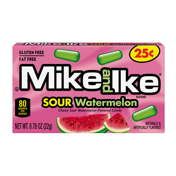 Mike and Ike Candy Sour Watermelon 0.78oz (22g)