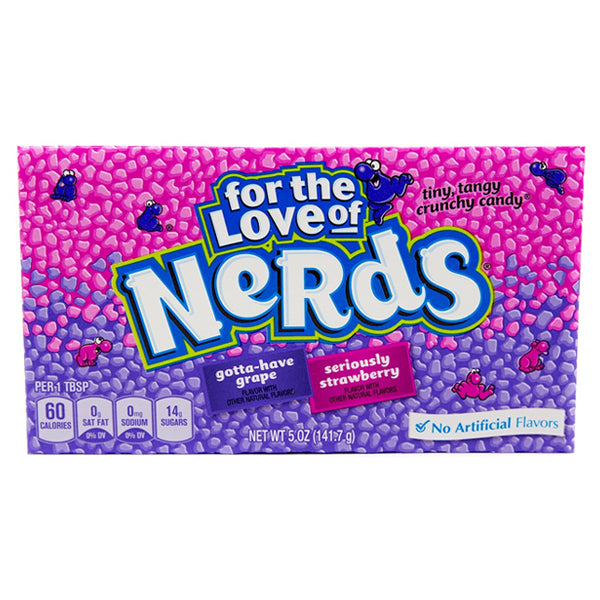 Nerds Grape & Strawberry Theatre Box (142g)