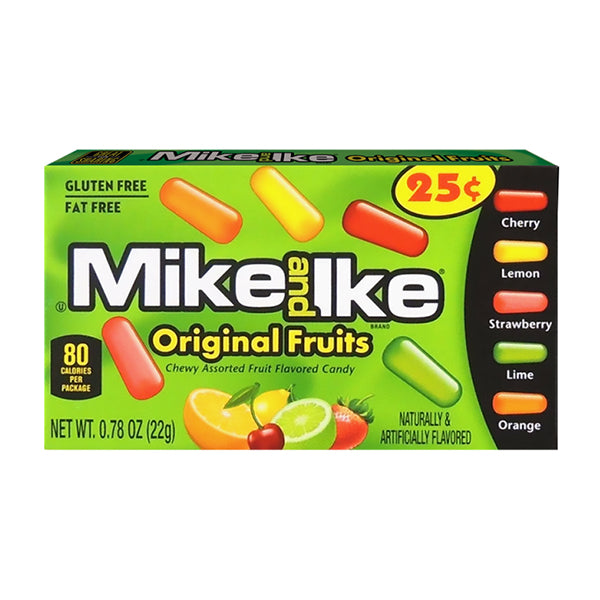 Mike and Ike Candy Original Fruits 0.78oz (22g)