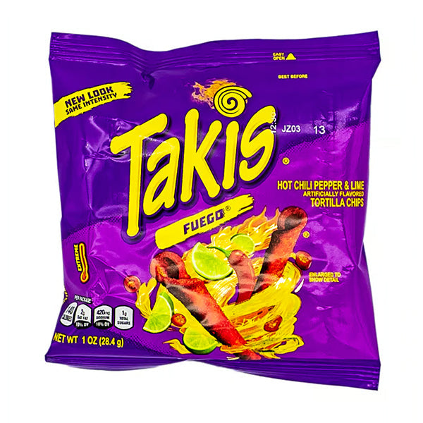 Takis Fuego Tortilla Chips (28.4g) Single Bag