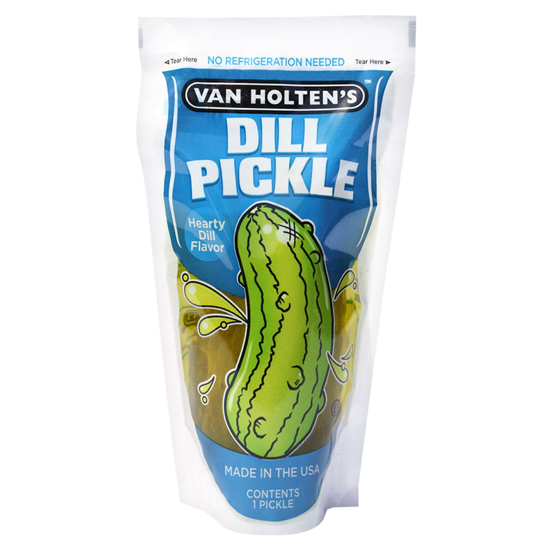 Van Holten's Pickle-In-A-Pouch Jumbo Dill Pickle
