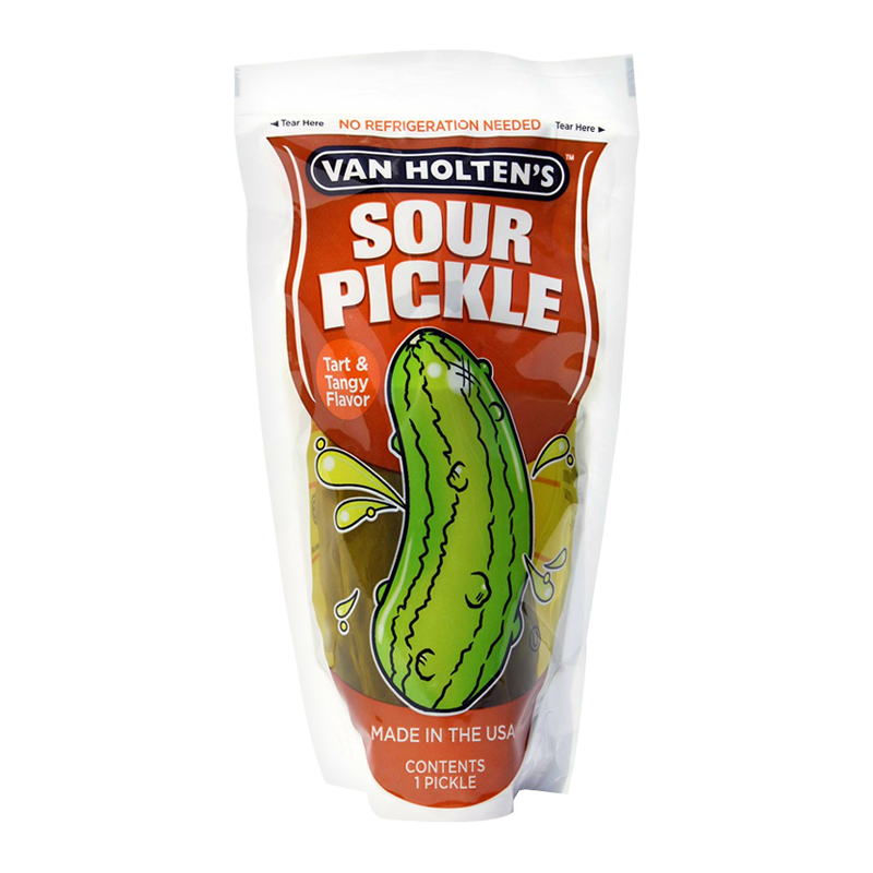 Van Holten's - Pickle-In-A-Pouch Jumbo Sour Pickle